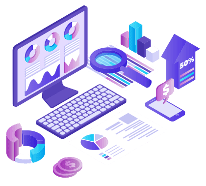 Digital marketing illustration